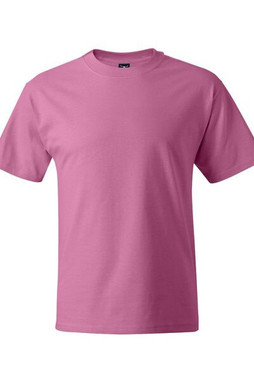 Hanes 5180 - Camiseta Resistente de Algodón Hanes