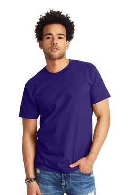 Hanes 5180 - Camiseta Resistente de Algodón Hanes
