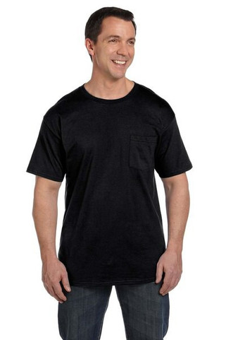 Hanes 5190 - Beefy-T® with a Pocket