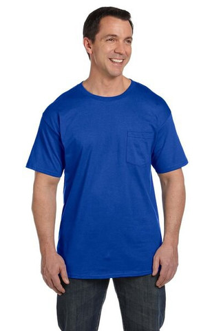 Hanes 5190 - Beefy-T® with a Pocket