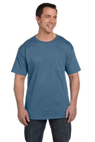 Hanes 5190 - Beefy-T® with a Pocket