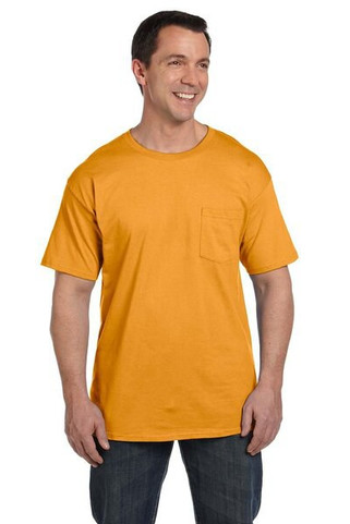 Hanes 5190 - Beefy-T® with a Pocket
