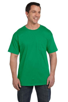 Hanes 5190 - Beefy-T® with a Pocket