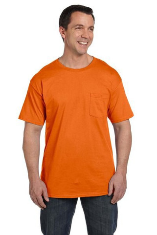 Hanes 5190 - Beefy-T® with a Pocket