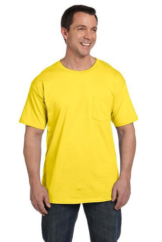 Hanes 5190 - Beefy-T® with a Pocket