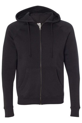 Independent Trading Co. PRM33SBZ - Unisex Special Blend Raglan Hooded Full-Zip Sweatshirt