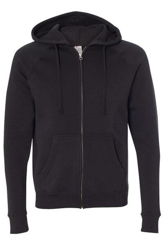 Independent Trading Co. PRM33SBZ - Unisex Special Blend Raglan Hooded Full-Zip Sweatshirt
