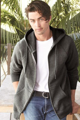 Independent Trading Co. PRM33SBZ - Unisex Special Blend Raglan Hooded Full-Zip Sweatshirt