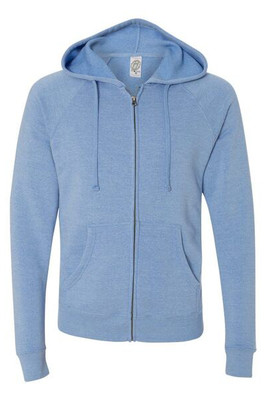 Independent Trading Co. PRM33SBZ - Unisex Special Blend Raglan Hooded Full-Zip Sweatshirt