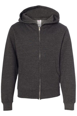 Independent Trading Co. SS4001YZ - Youth Midweight Full-Zip Hooded Sweatshirt