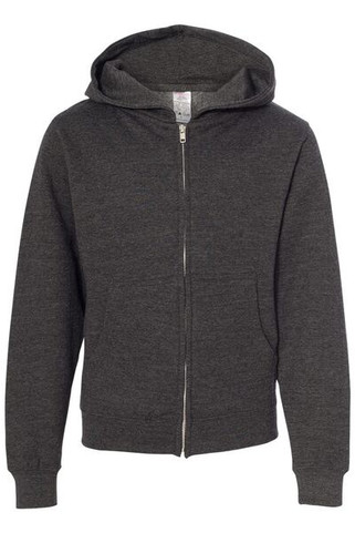 Independent Trading Co. SS4001YZ - Youth Midweight Full-Zip Hooded Sweatshirt