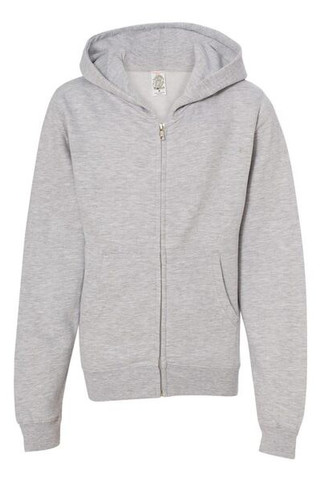 Independent Trading Co. SS4001YZ - Youth Midweight Full-Zip Hooded Sweatshirt