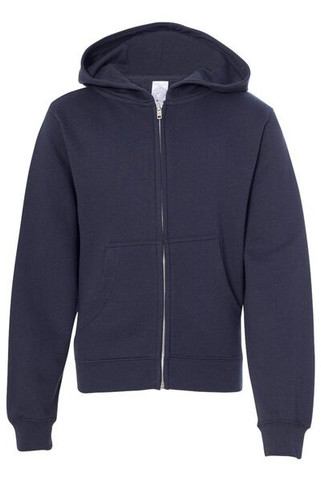 Independent Trading Co. SS4001YZ - Youth Midweight Full-Zip Hooded Sweatshirt