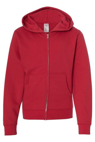Independent Trading Co. SS4001YZ - Youth Midweight Full-Zip Hooded Sweatshirt