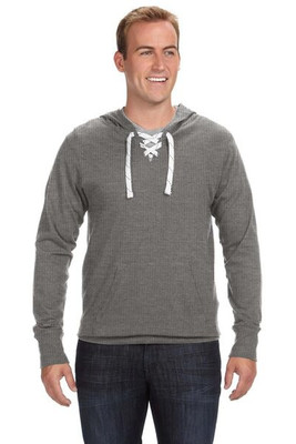 J. America 8231 - Sport Lace Jersey Hooded Pullover T-Shirt