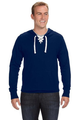 J. America 8231 - Sport Lace Jersey Hooded Pullover T-Shirt