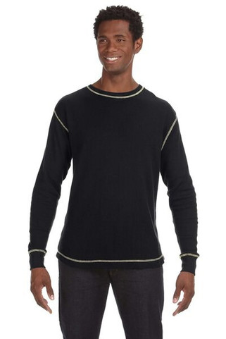 J. America 8238 - Vintage Long Sleeve Thermal T-Shirt