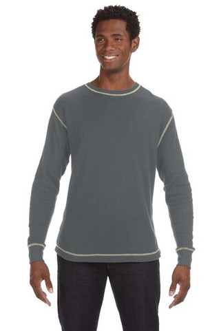 J. America 8238 - Vintage Long Sleeve Thermal T-Shirt