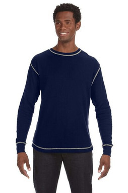 J. America 8238 - Vintage Long Sleeve Thermal T-Shirt