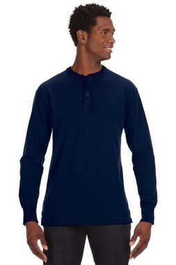 J. America 8244 - Vintage Brushed Jersey Henley