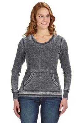 J. America 8255 - Ladies' Zen Thermal Long Sleeve T-Shirt