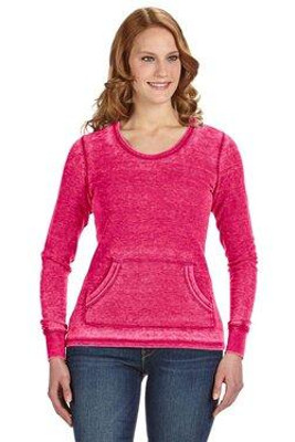 J. America 8255 - Ladies' Zen Thermal Long Sleeve T-Shirt