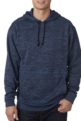 J. America 8613 - Cosmic Poly Hooded Pullover Sweatshirt