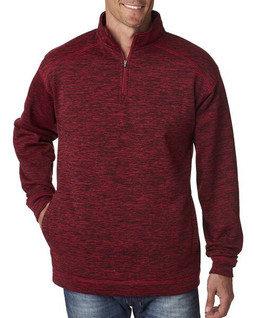 J. America 8614 - Cosmic Fleece 1/4 Zip Pullover Sweatshirt