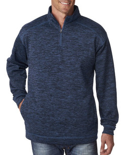 J. America 8614 - Cosmic Fleece 1/4 Zip Pullover Sweatshirt