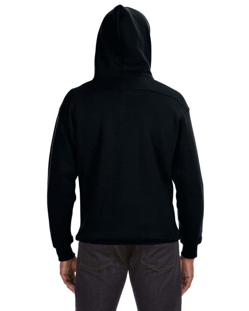 J. America 8830 - Sport Lace Hooded Sweatshirt - Black