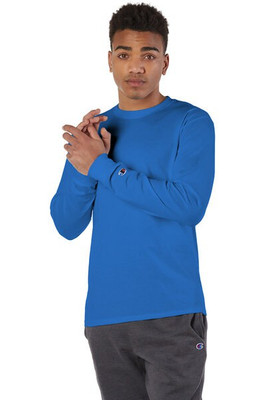 Champion CC8C - T-Shirt à manches longues sans étiquette