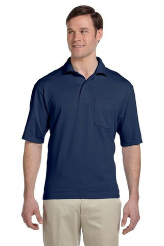JERZEES 436MPR - SpotShield™ 50/50 Sport Shirt with a Pocket