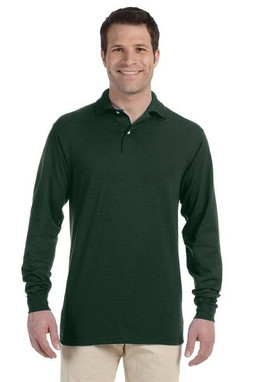 JERZEES 437MLR - SpotShield™ 50/50 Long Sleeve Sport Shirt