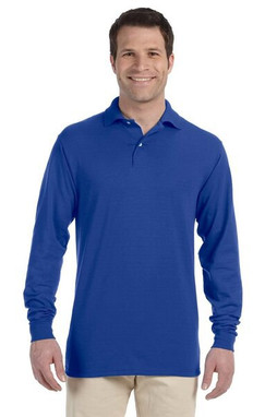 JERZEES 437MLR - SpotShield™ 50/50 Long Sleeve Sport Shirt