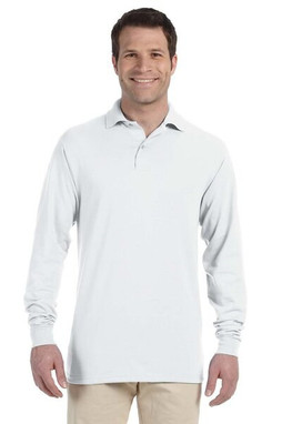 JERZEES 437MLR - SpotShield™ 50/50 Long Sleeve Sport Shirt