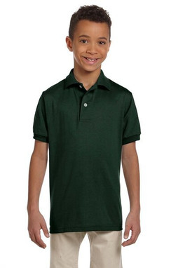 JERZEES 437YR - SpotShield™ 50/50 Youth Sport Shirt