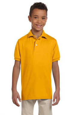 JERZEES 437YR - SpotShield™ 50/50 Youth Sport Shirt