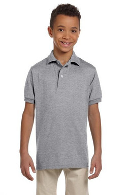 JERZEES 437YR - SpotShield™ 50/50 Youth Sport Shirt