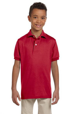 JERZEES 437YR - SpotShield™ 50/50 Youth Sport Shirt