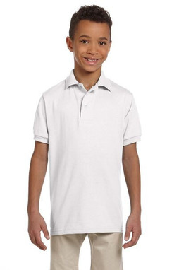 JERZEES 437YR - SpotShield™ 50/50 Youth Sport Shirt