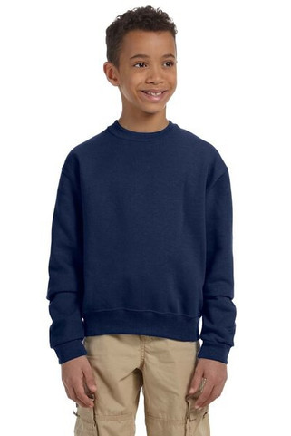 JERZEES 562BR - NuBlend® Youth Crewneck Sweatshirt