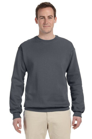 Gildan sweatshirt for men dark grey