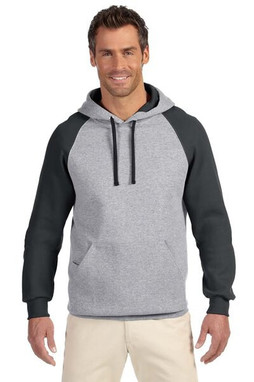 JERZEES 96CR - Nublend® Colorblocked Hooded Pullover Sweatshirt