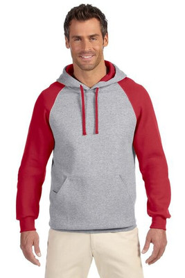 JERZEES 96CR - Nublend® Colorblocked Hooded Pullover Sweatshirt