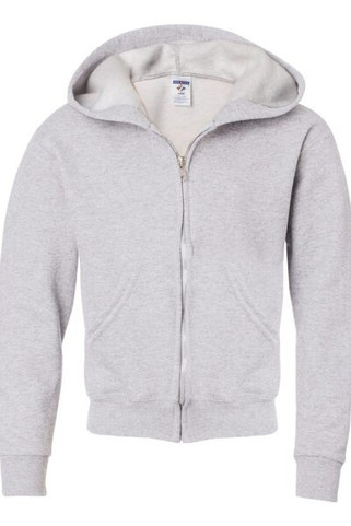 JERZEES 993BR - NuBlend® Youth Full-Zip Hooded Sweatshirt