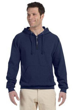 JERZEES 994MR - Quarter-Zip Hooded Pullover