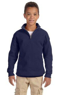 JERZEES 995YR - Nublend® Youth Quarter-Zip Cadet Collar Sweatshirt