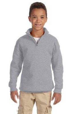 JERZEES 995YR - Nublend® Youth Quarter-Zip Cadet Collar Sweatshirt