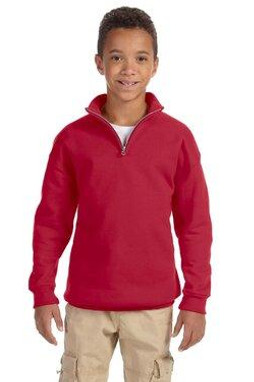 JERZEES 995YR - Nublend® Youth Quarter-Zip Cadet Collar Sweatshirt