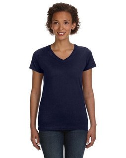 LAT 3507 - Ladies Fine Jersey V-NeckT-Shirt